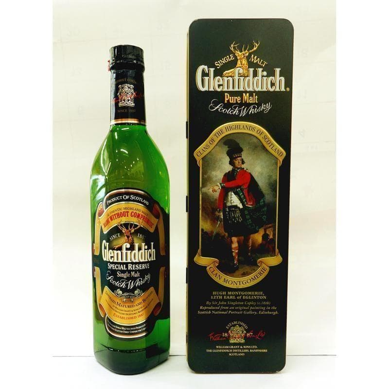 【未開栓】グレンフィディック ピュアモルトウイスキー 750ml 缶【古酒】