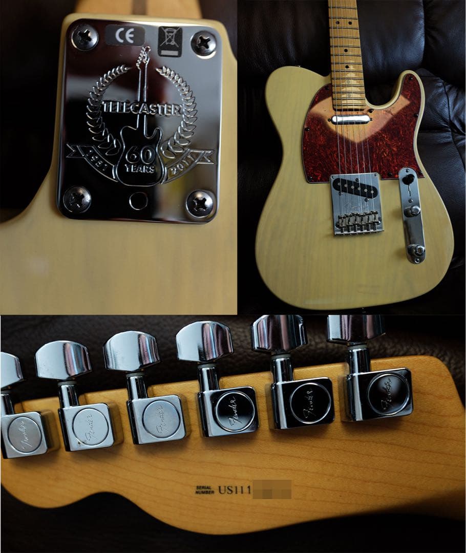 Fender USA 60th Anniv Telecaster 2011年製