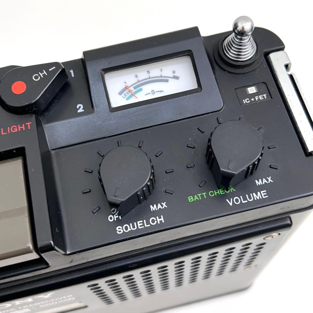 【動作確認OK】ソニー トランシーバー 2台セット 昭和レトロ 稼動品 無線機