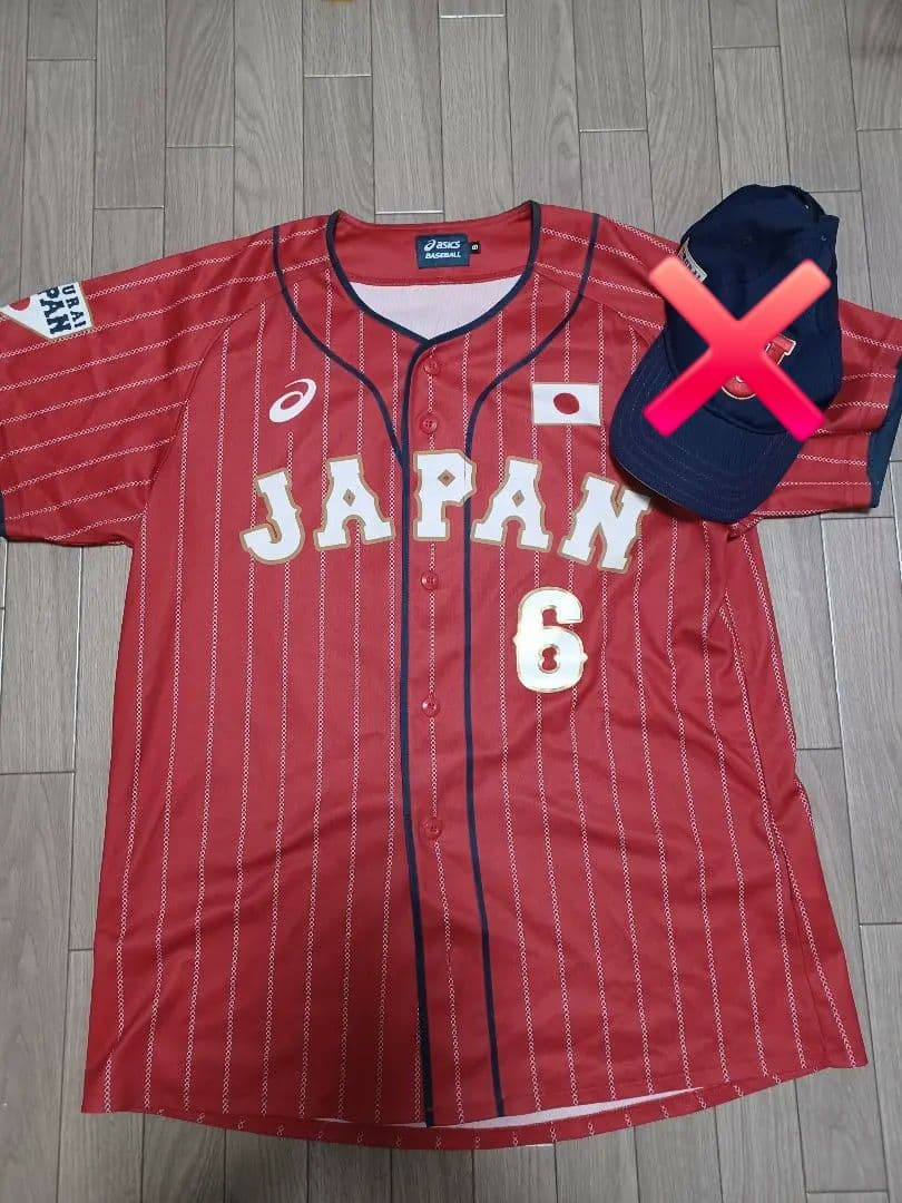 バラ売り可 日本代表 ユニフォーム SAKAMOTO 6 帽子付き