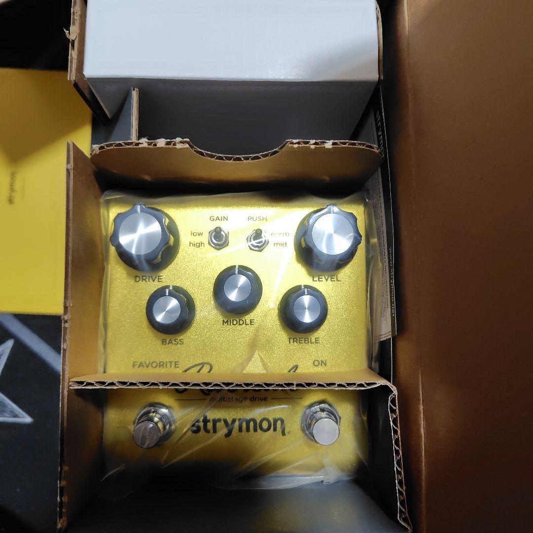 新品未使用品　strymon side オーバードライブエフェクター