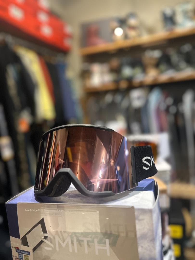 SMITH スミス　SQUAD MAG 交換レンズ付き　新品展示品　BLACK