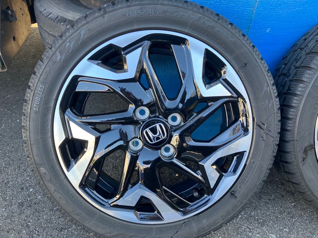 N BOXアルミホイール スタッドレスタイヤ4本セットHONDA TOYOタイヤ