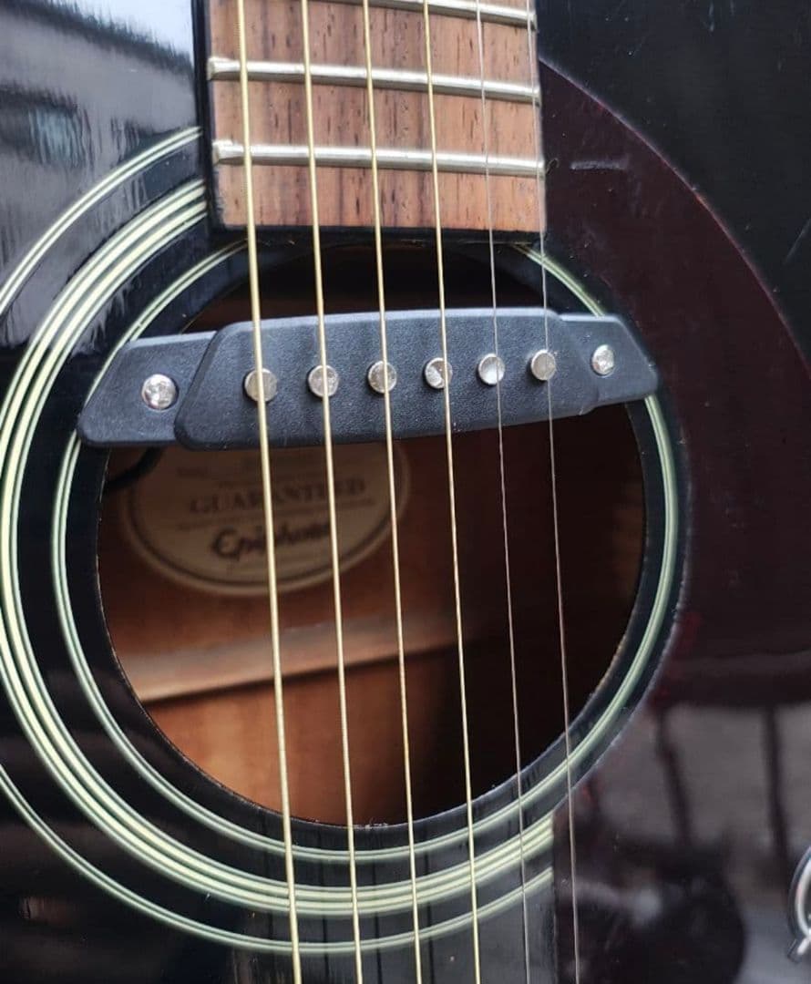 超美品 Epiphone SJ-15 EB ジャンボボディー Wピックアップ