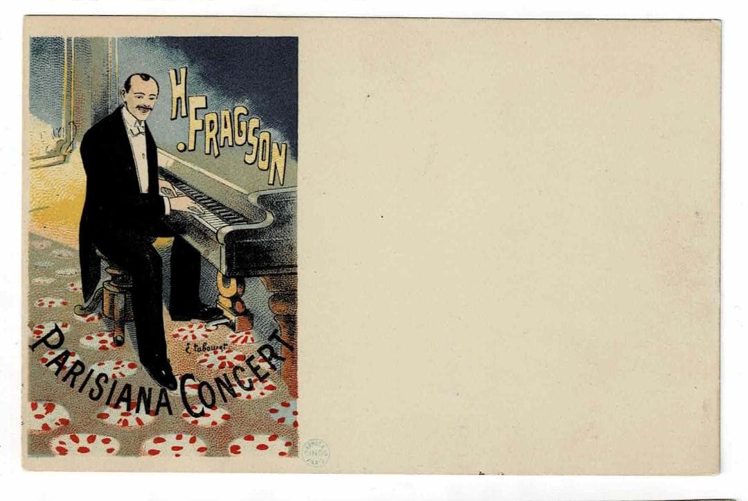 アンティークポストカード はがき 絵葉書 by EMILE TABOURET