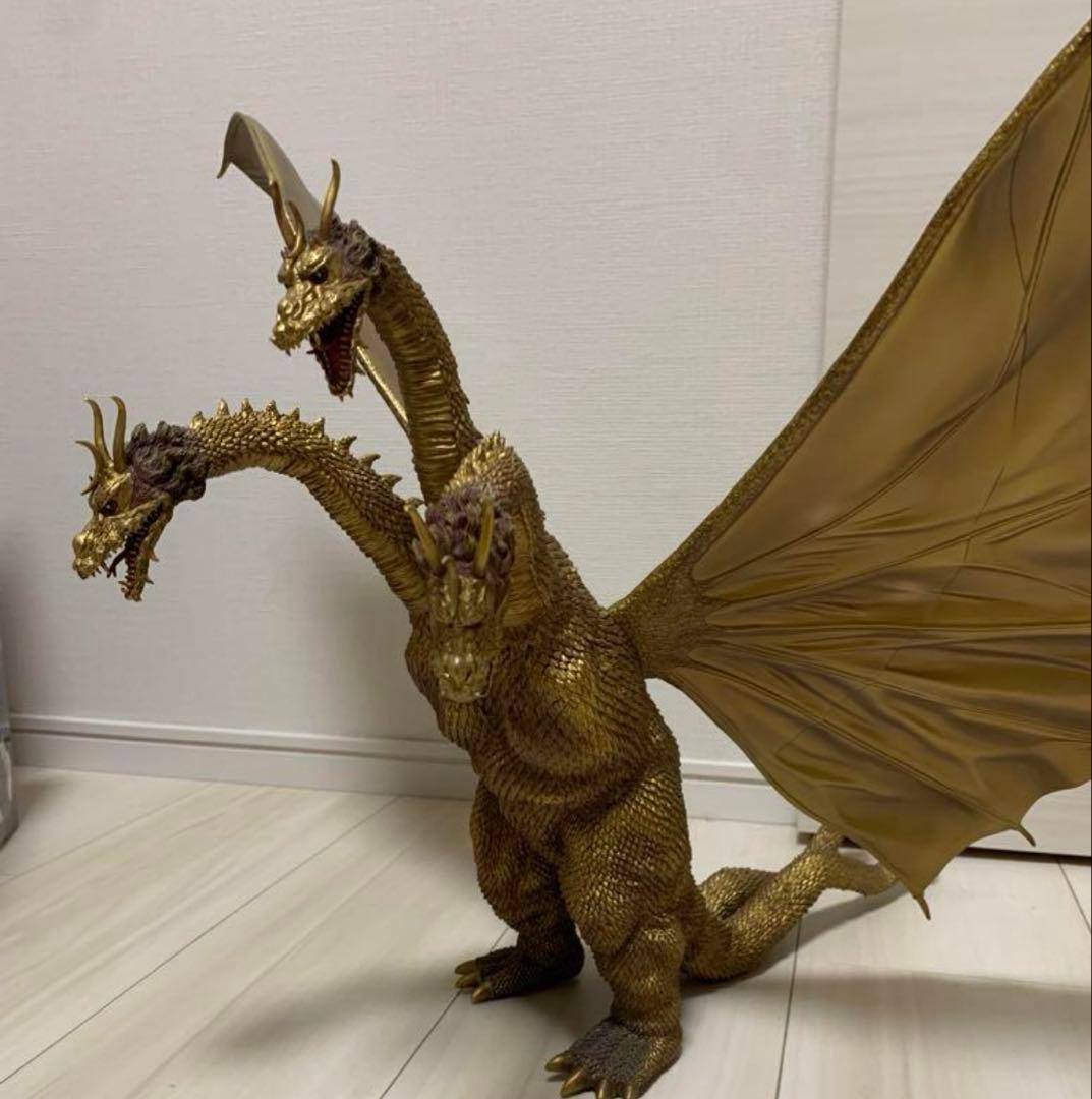 キングギドラ 1964 東宝大怪獣シリーズ　激闘カラー　ゴジラ　少年リック