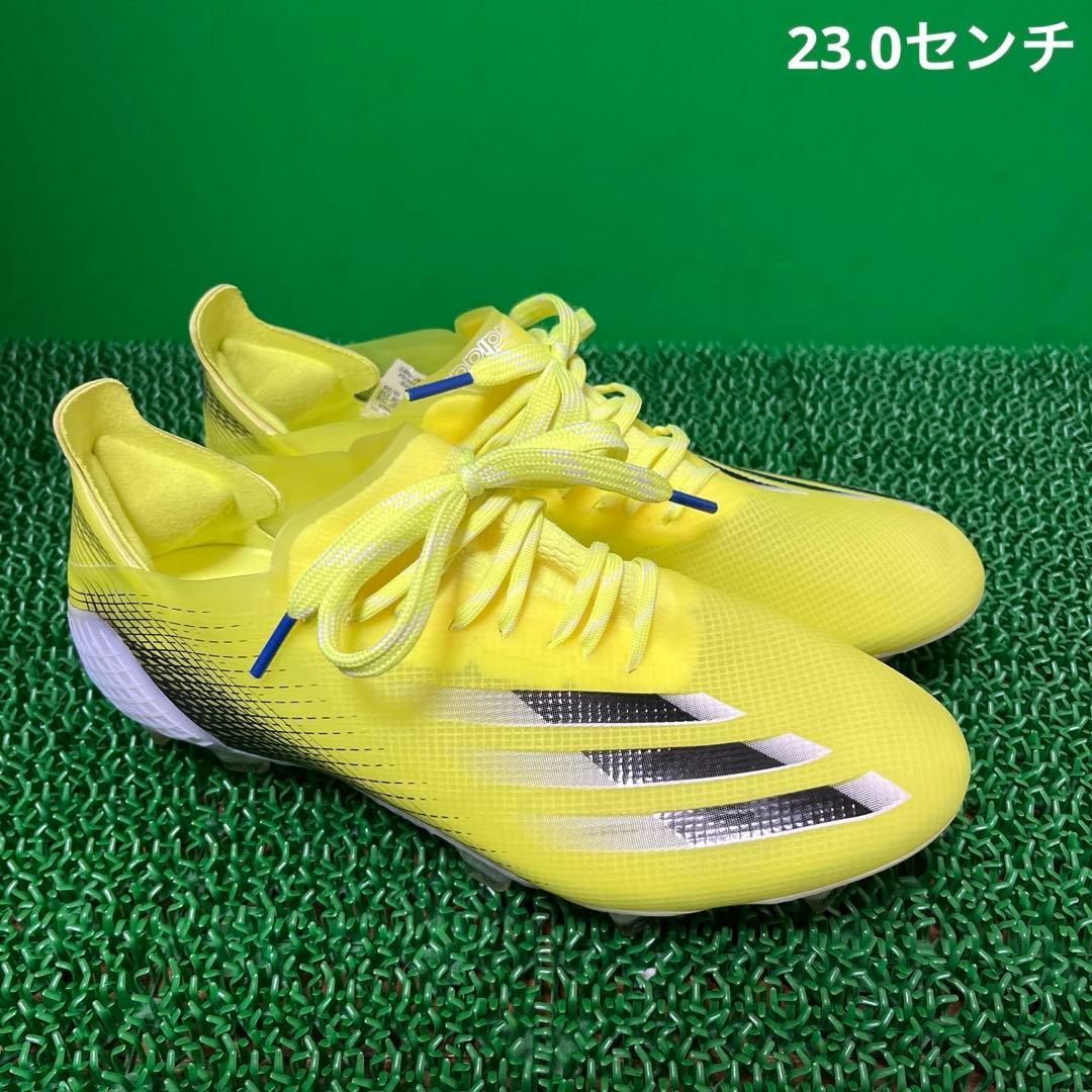 アディダス サッカースパイク エックス ゴースト.1 FG(イエロー×ブラック)