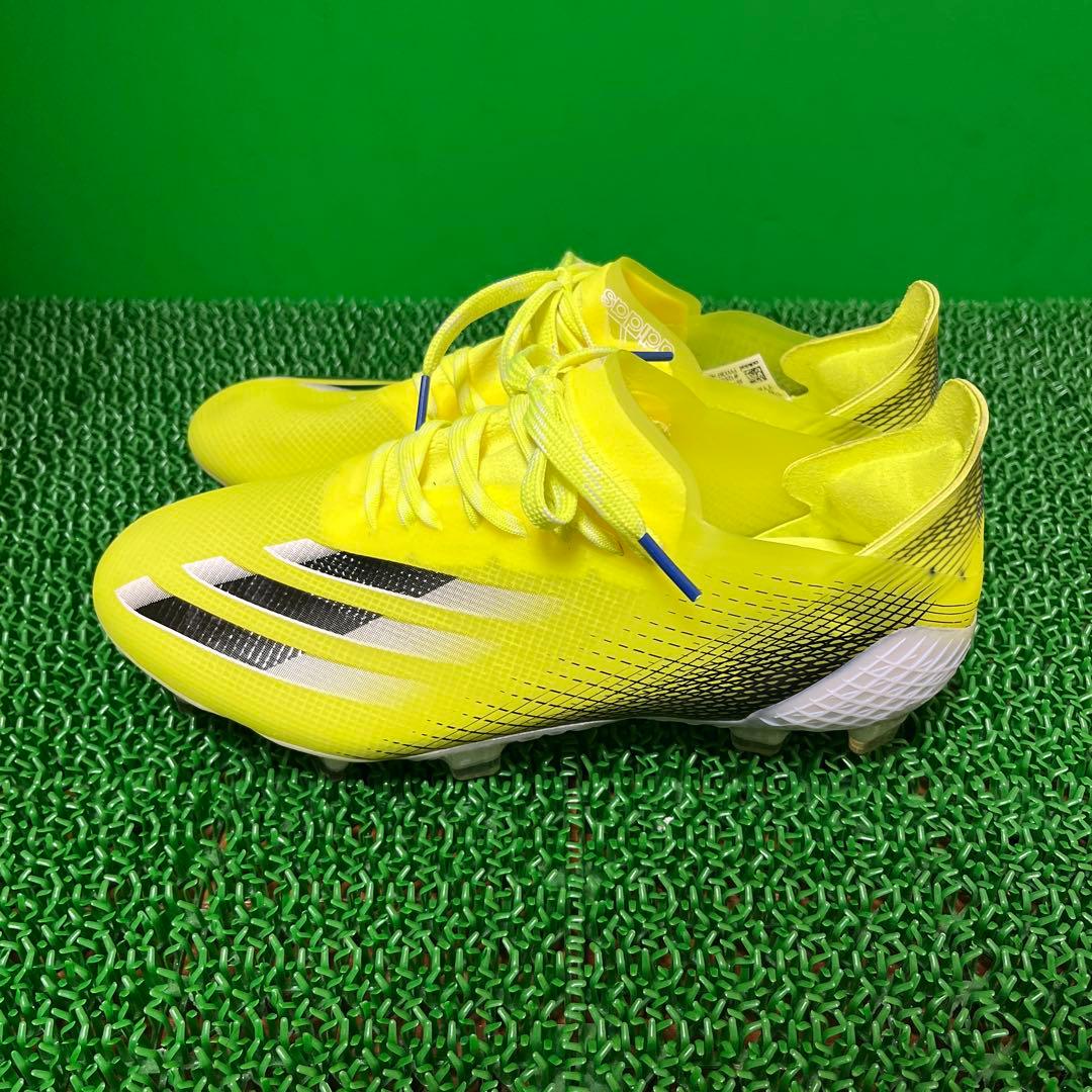 アディダス サッカースパイク エックス ゴースト.1 FG(イエロー×ブラック)
