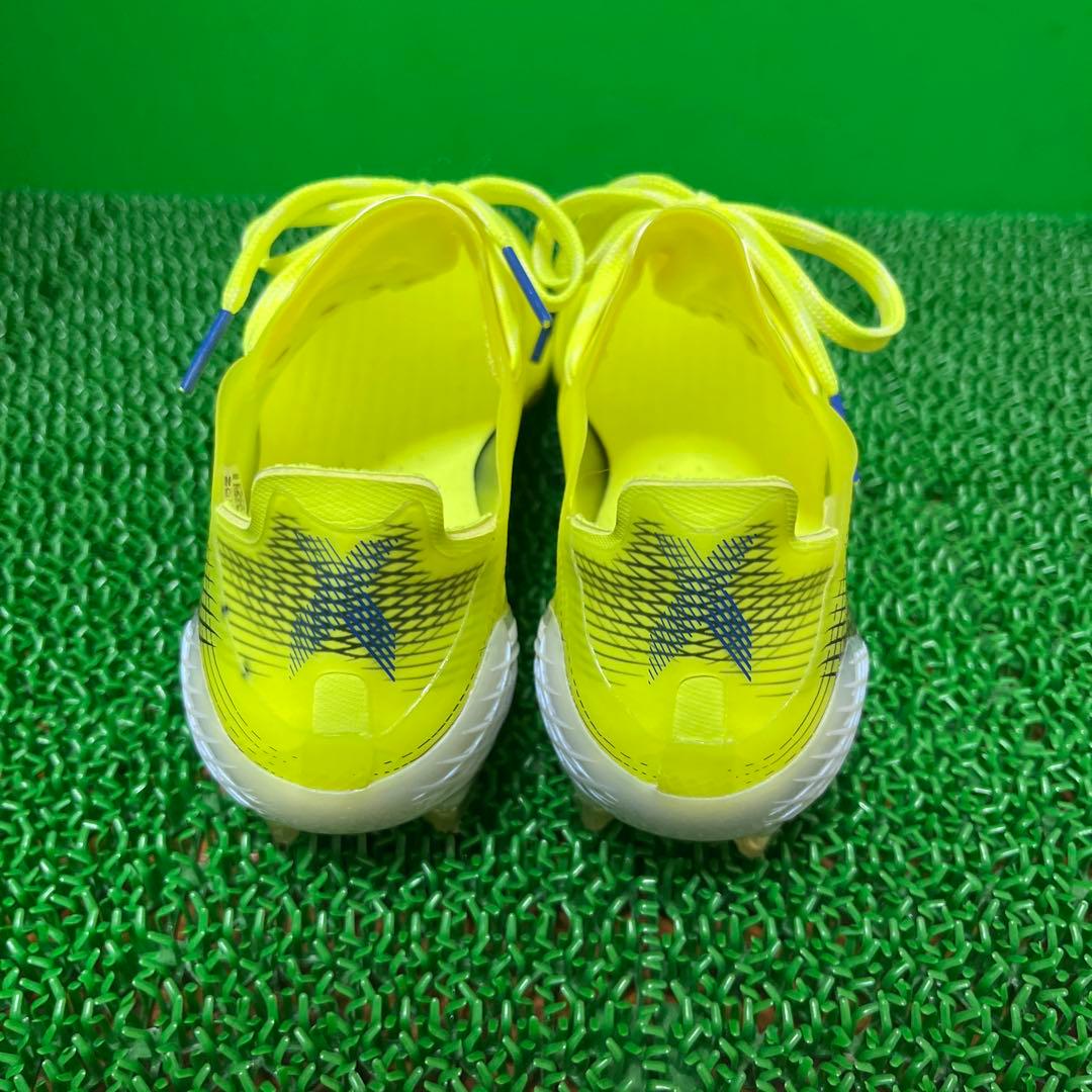 アディダス サッカースパイク エックス ゴースト.1 FG(イエロー×ブラック)