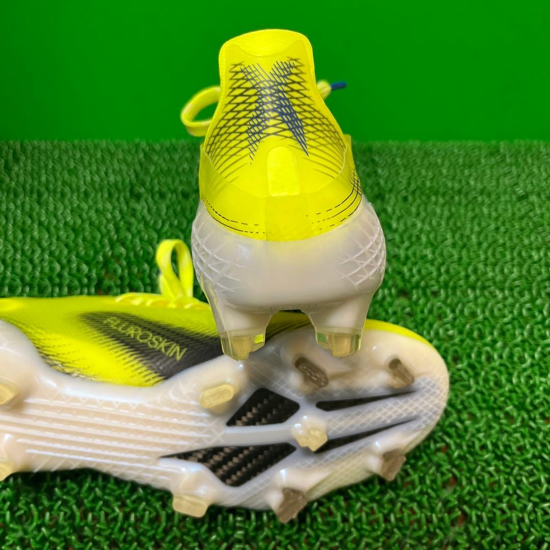 アディダス サッカースパイク エックス ゴースト.1 FG(イエロー×ブラック)