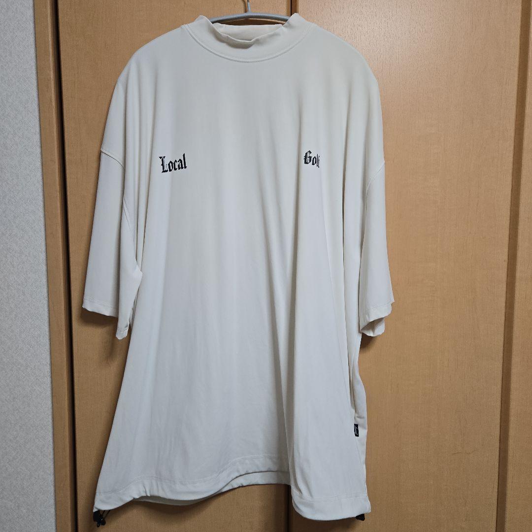 Local Golf オーバーサイズシャツ ホワイト