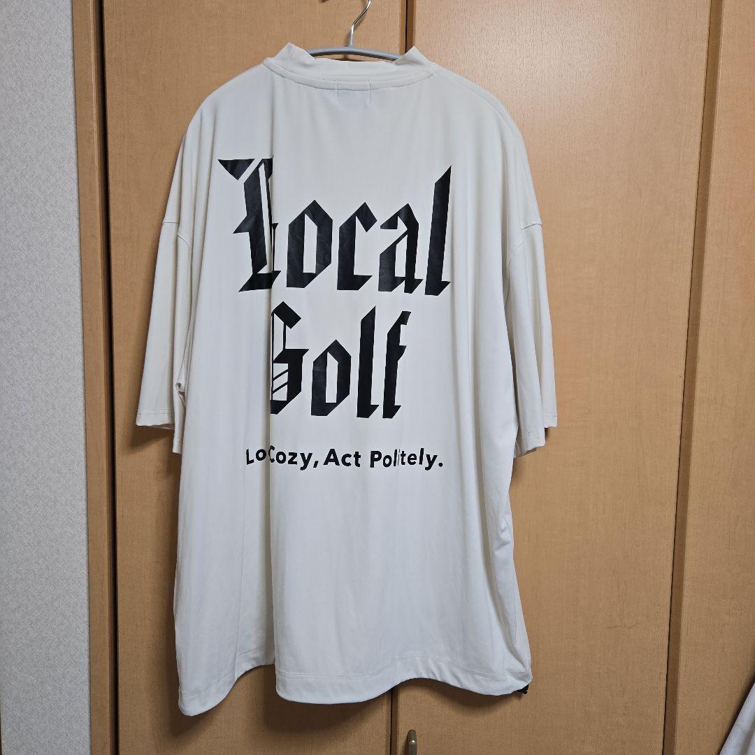 Local Golf オーバーサイズシャツ ホワイト
