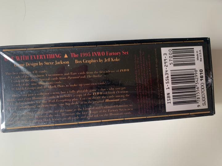 激レア　イルミナティカード　フルセット