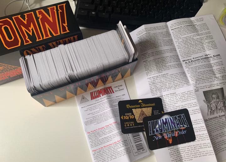 激レア　イルミナティカード　フルセット