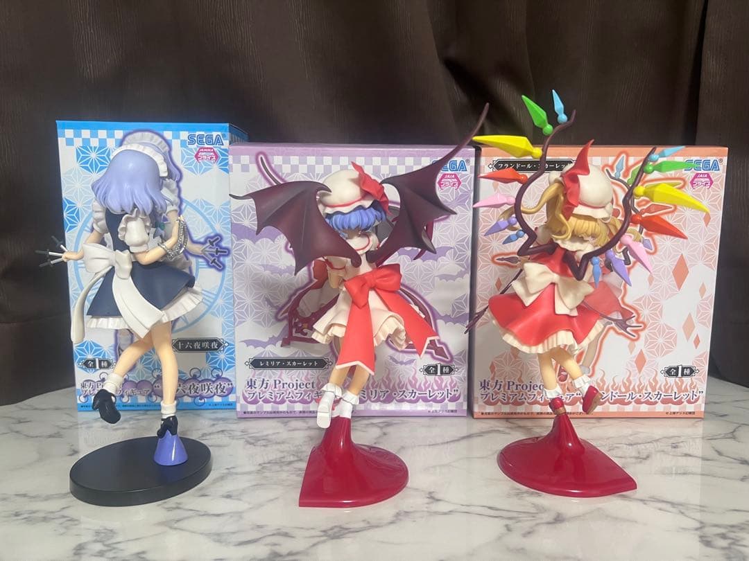 レミリア・フラン・咲夜 SEGAプライズ