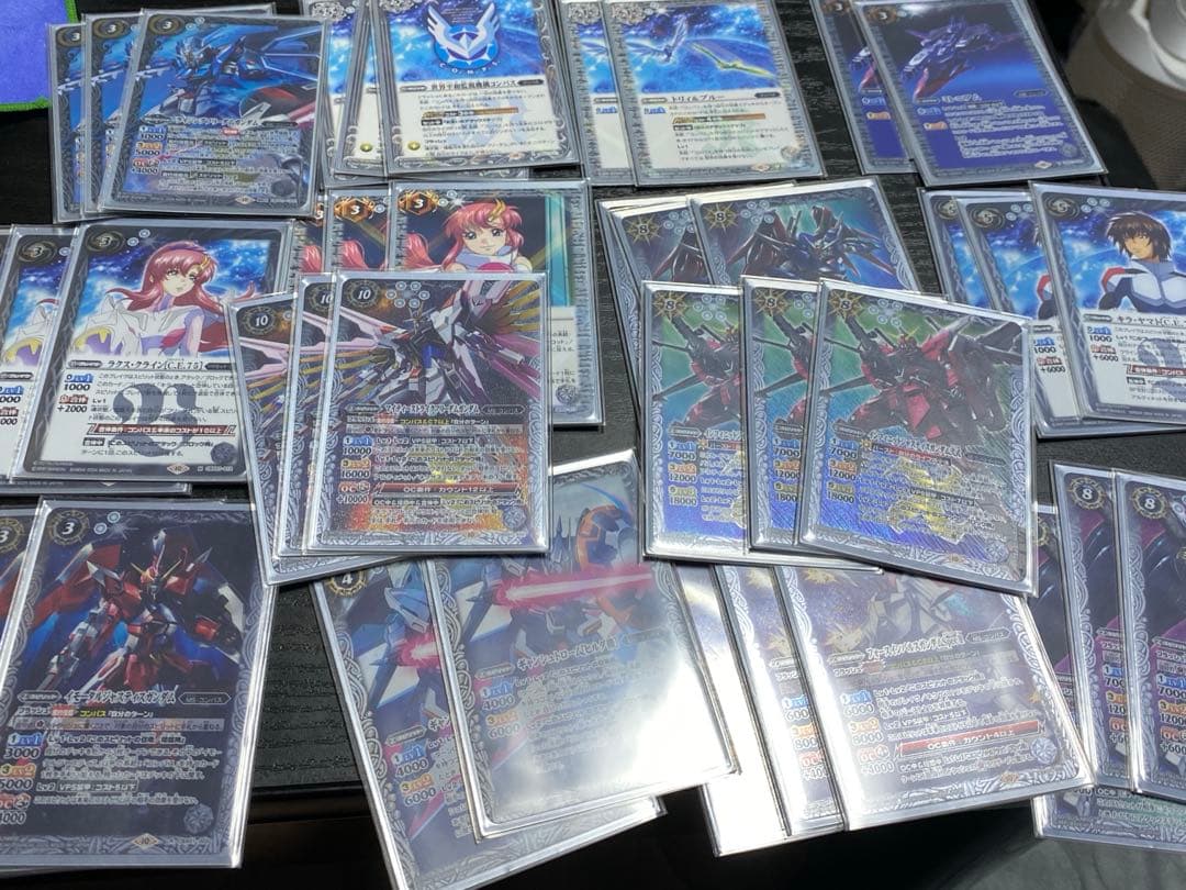 バトルスピリッツ ガンダムSEED デッキ　３種セット　引退品　安い？