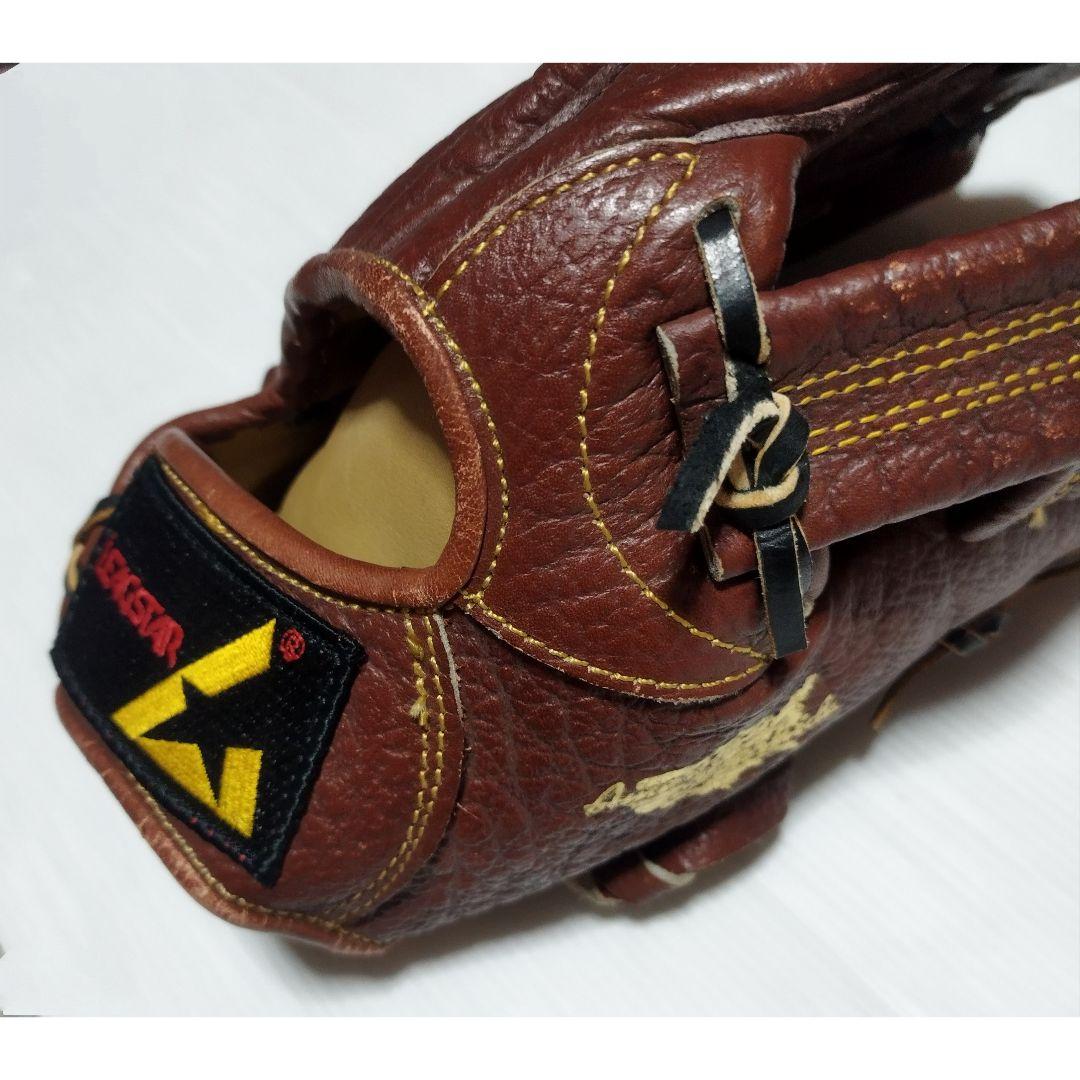 タグ付　リーグスター　大人用軟式野球グローブ　LGS 1234 牛革