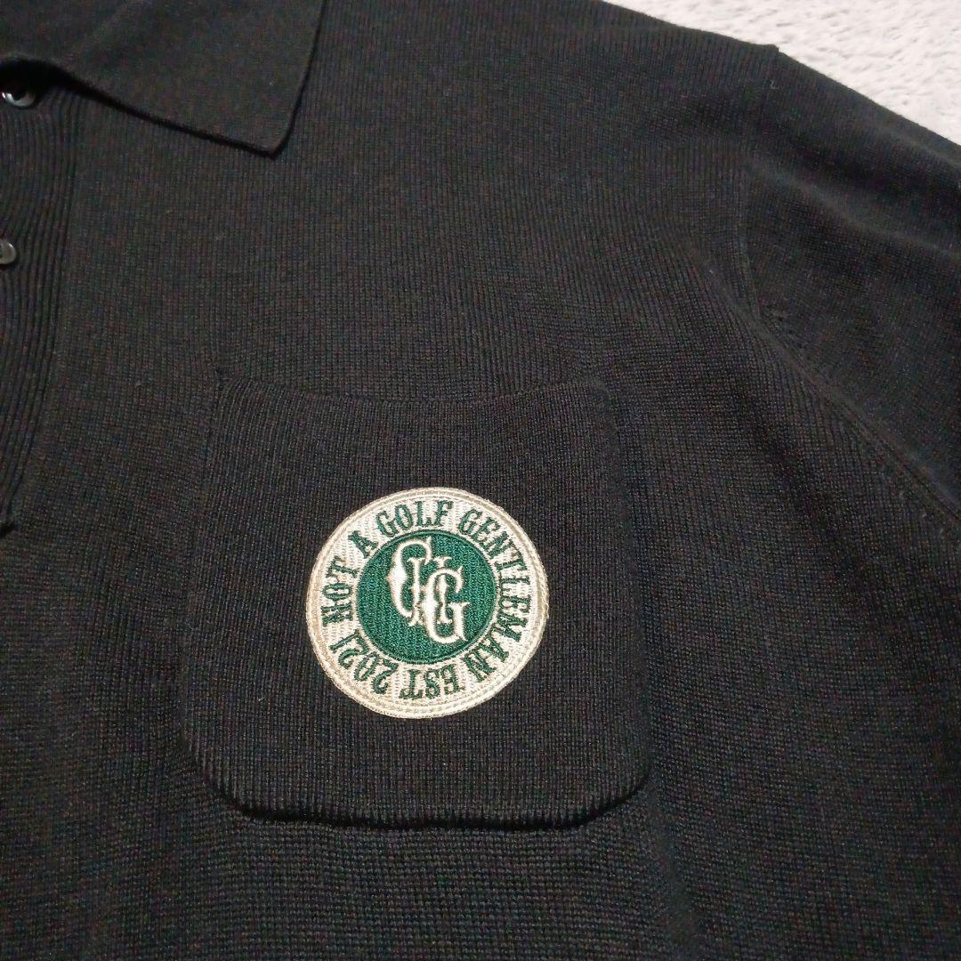 キャプテンズヘルム ゴルフ ニット ポロシャツ 長袖 カットソー