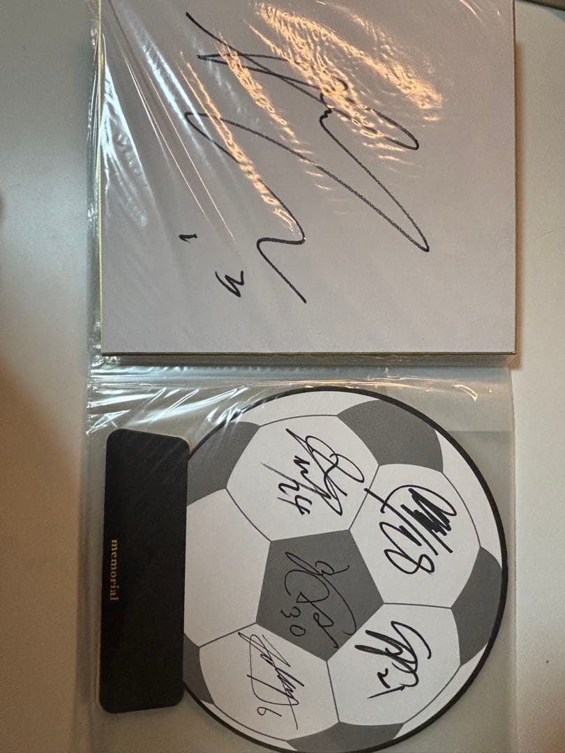 ガンバ大阪(2019シーズン）の選手27人分のサイン入り色紙セット 12枚