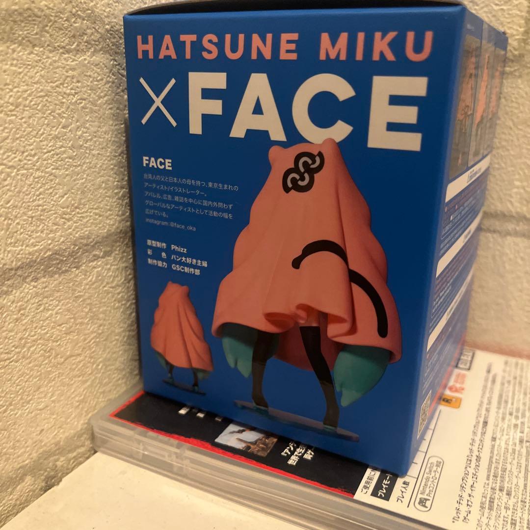 初音ミク コラボフィギュア 初音ミク✕FACE ノンスケール プラスチック完成品