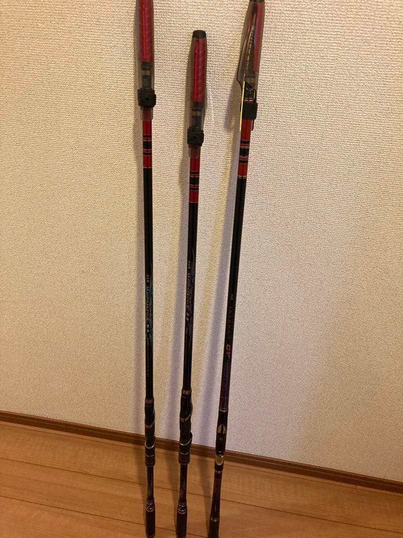 がま磯　磯竿4本　マスターモデル尾長・口太　インテッサGV アテンダー2