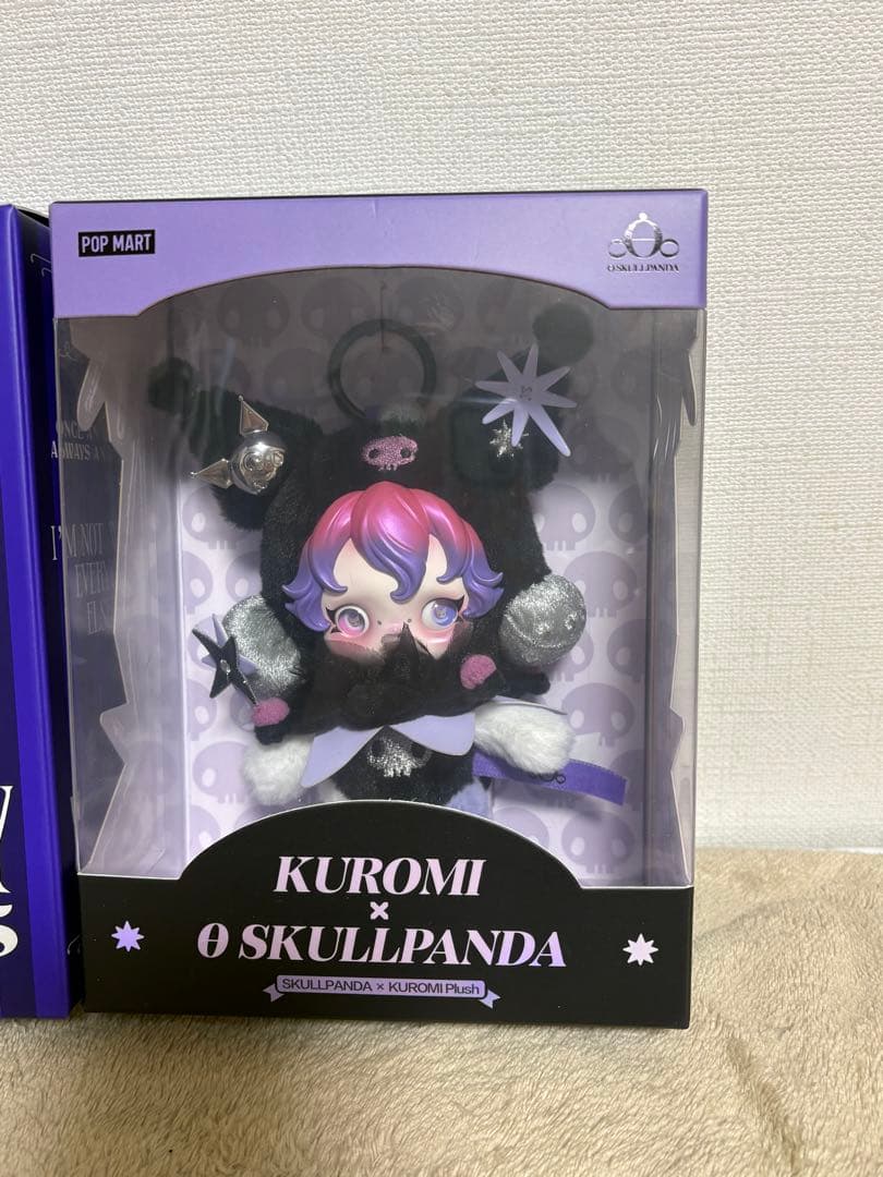 スカルパンダSKULLPANDA クロミ ウェンズデー POPMART サンリオ