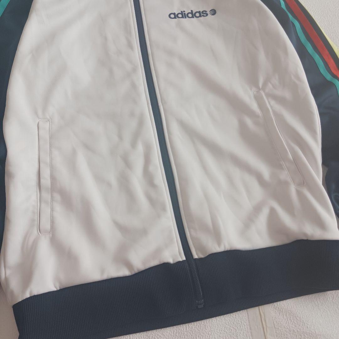 希少✨アディダス あのちゃん着用 同型 セットアップ ジャージ 白紺 L