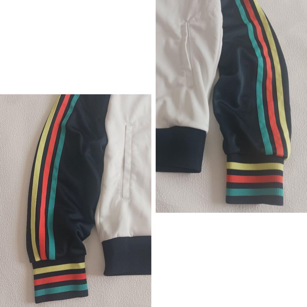 希少✨アディダス あのちゃん着用 同型 セットアップ ジャージ 白紺 L