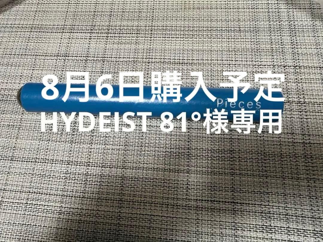 HYDEIST 81°  8/6購入予定 Pieces ノベルティ 販促