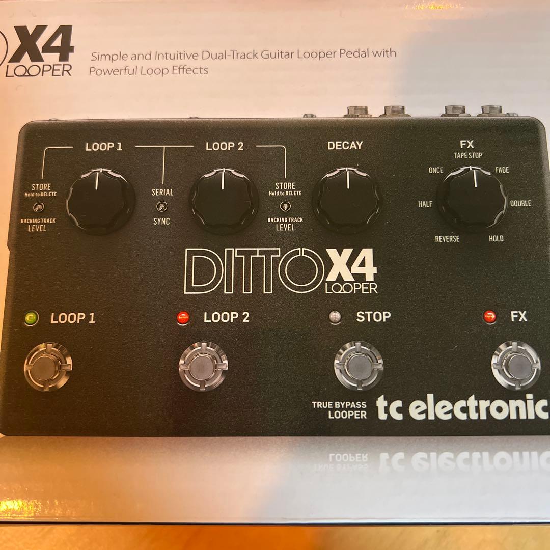 ギター TC ELECTRONIC Ditto x4 Looper
