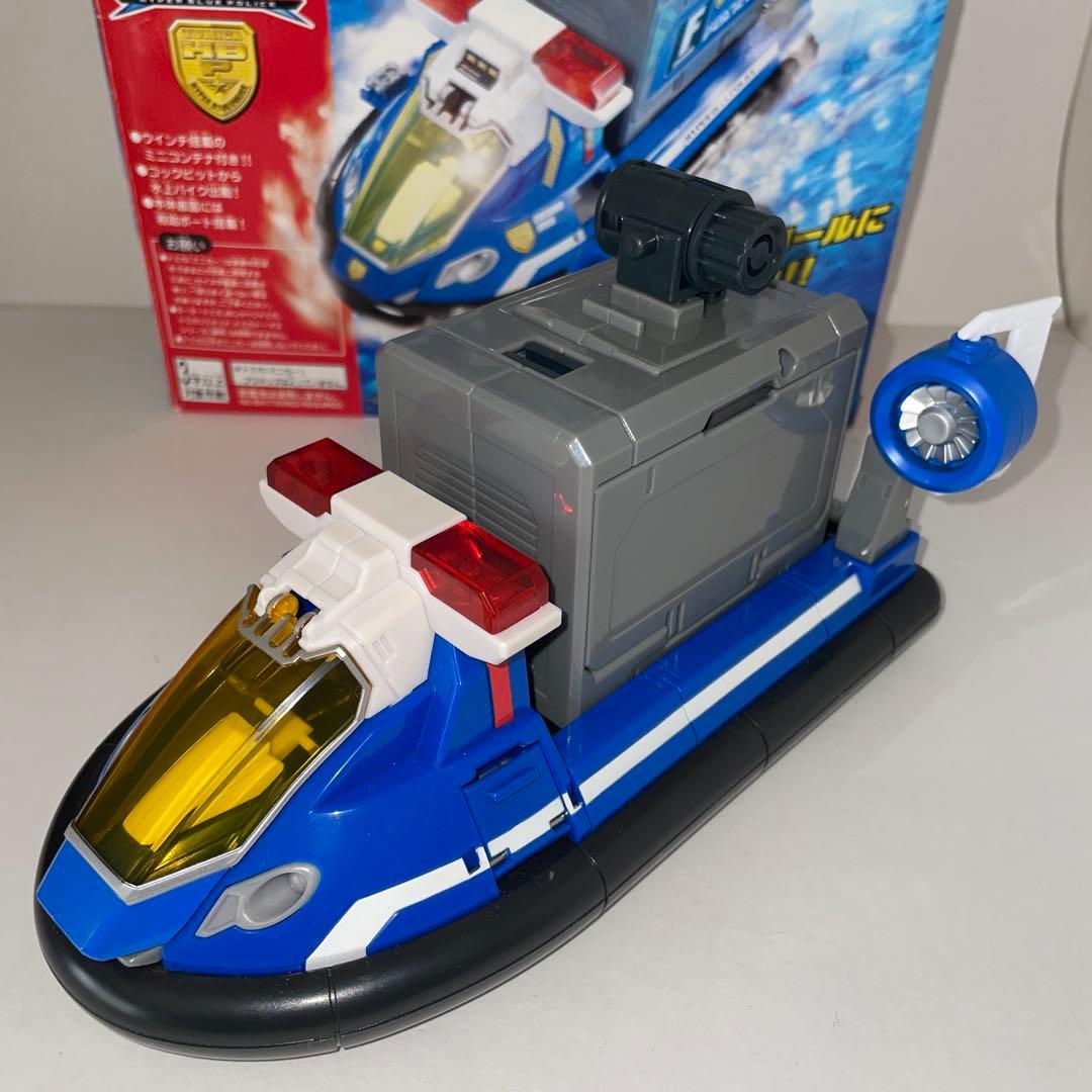 劇レア トミカ ハイパーブルーポリス コンテナポリスホバー 未使用品