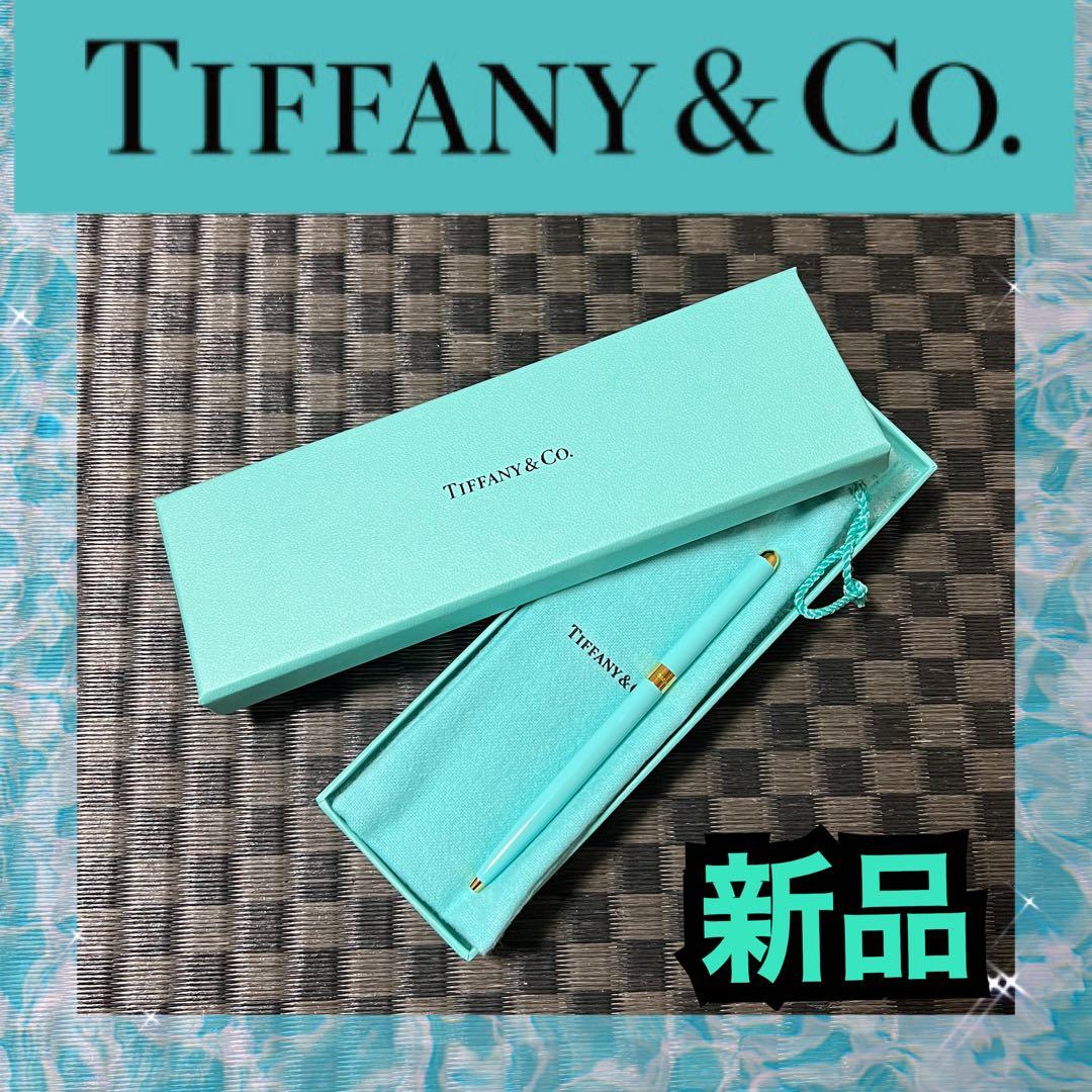 【新品・未使用】Tiffany & Co. 高級ボールペン　ブルーラッカーパース