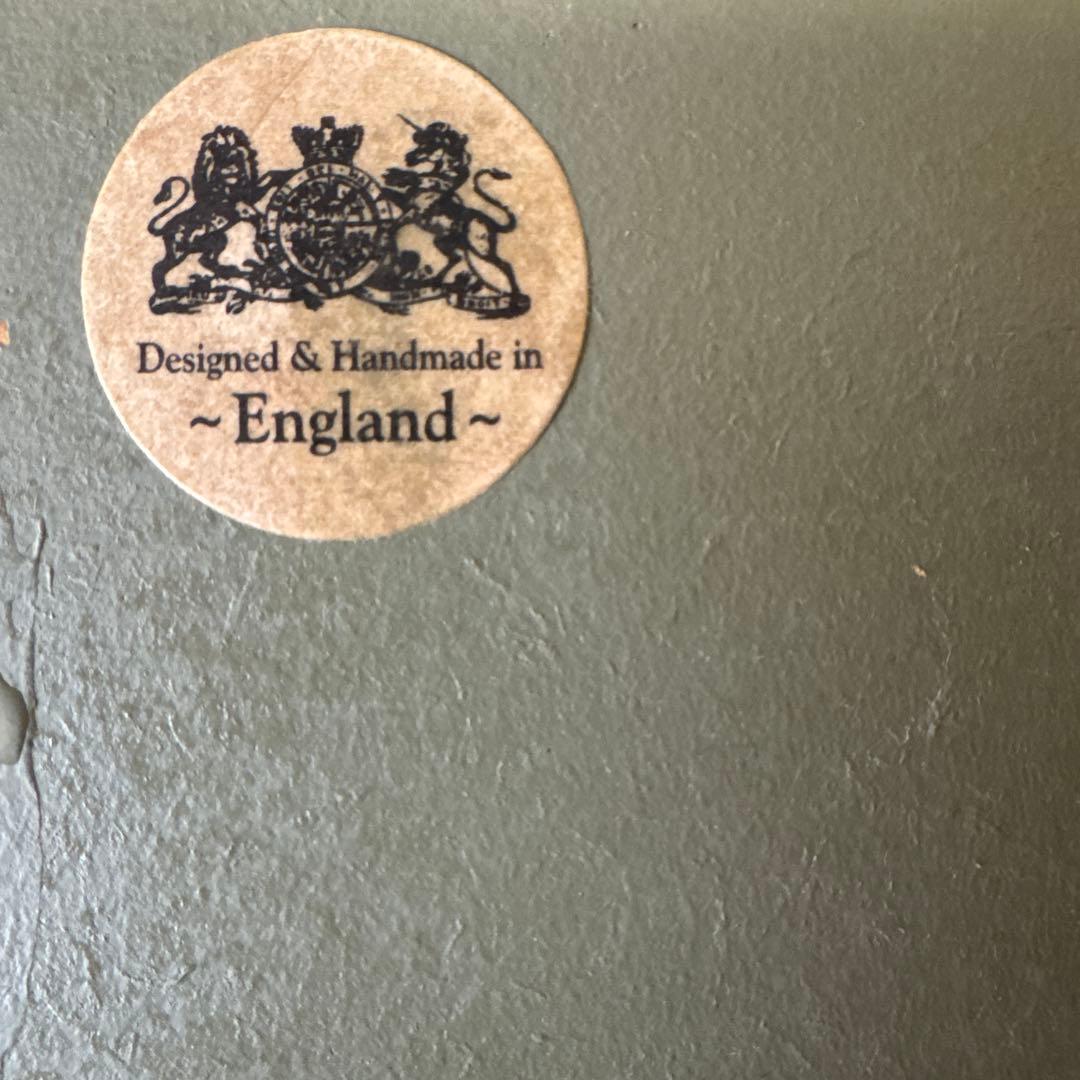 イングランド製　木製ボックス