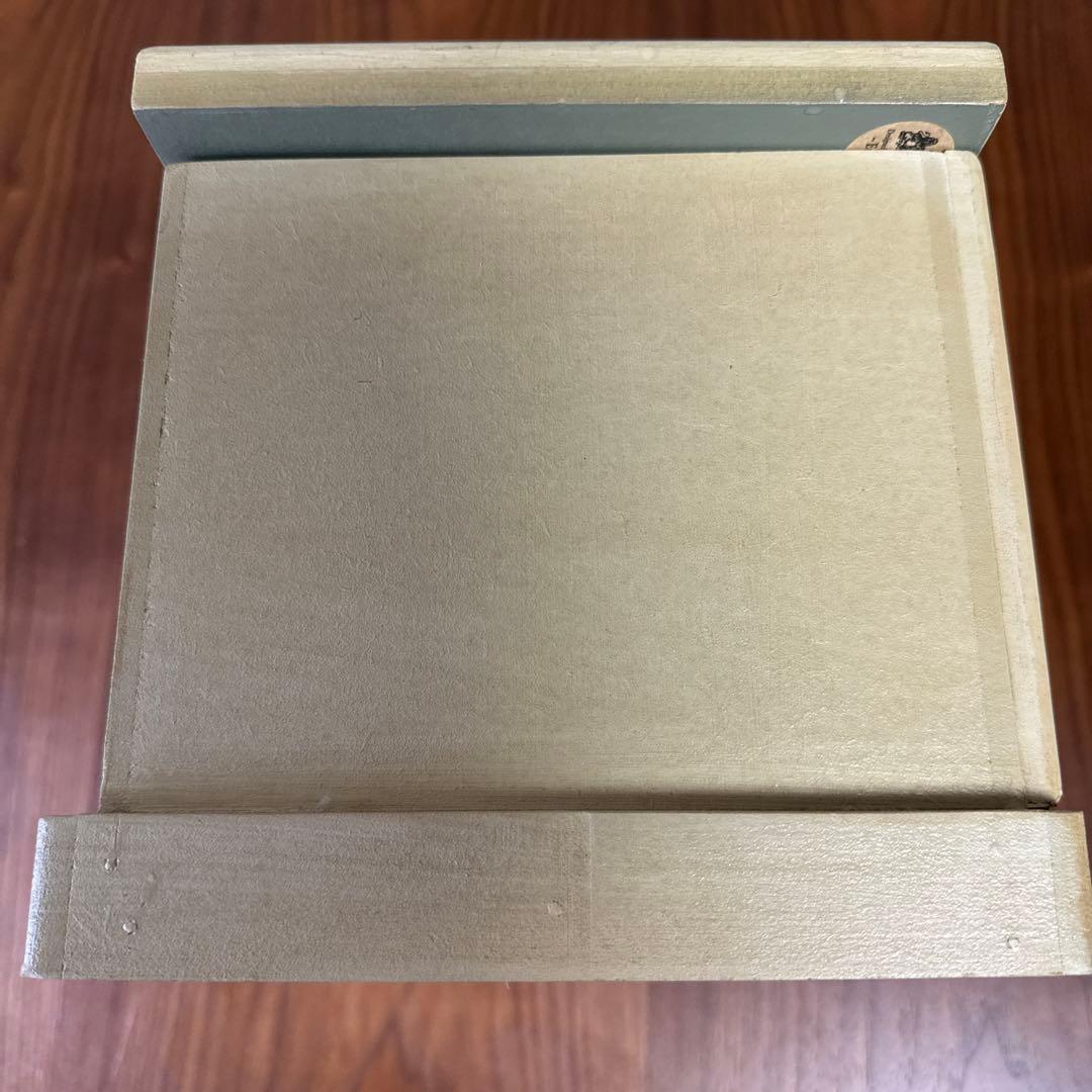 イングランド製　木製ボックス