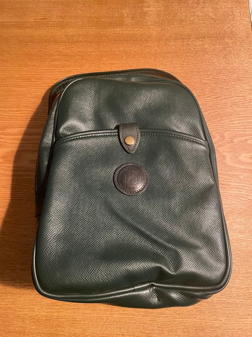 MacGregor 緑色キャディバッグ・本間製シューズバッグ付き