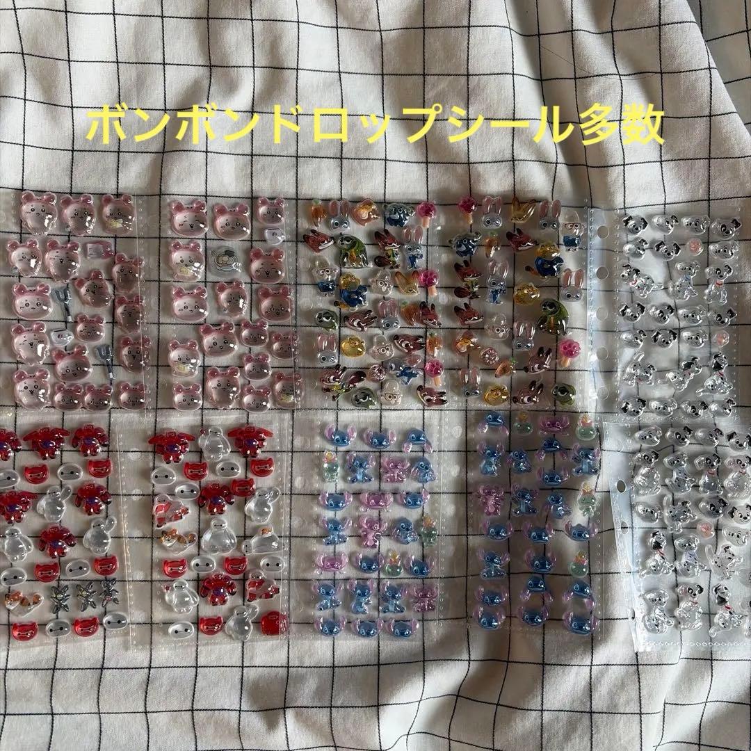 正規品 シール帳 完成品 M５ちいかわ サンリオ ディズニー なっとうちゃん