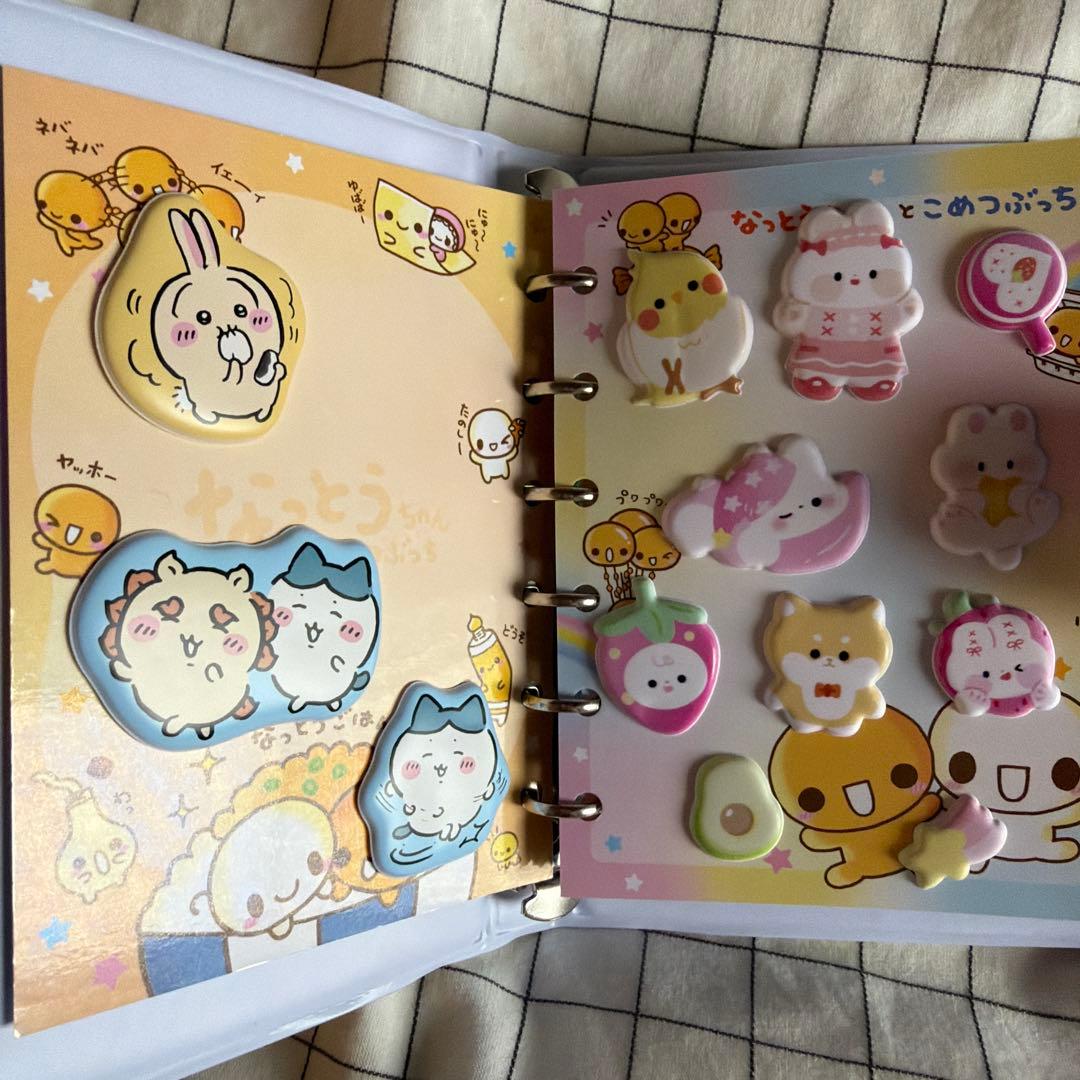 正規品 シール帳 完成品 M５ちいかわ サンリオ ディズニー なっとうちゃん