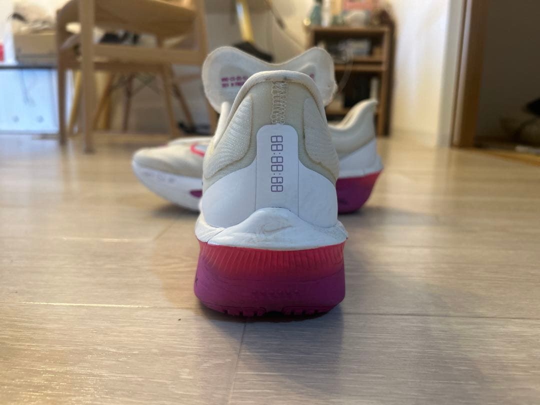 Nike Zoom Fly 6 サイズ27.5cm ホワイト/ブラック/ピンク