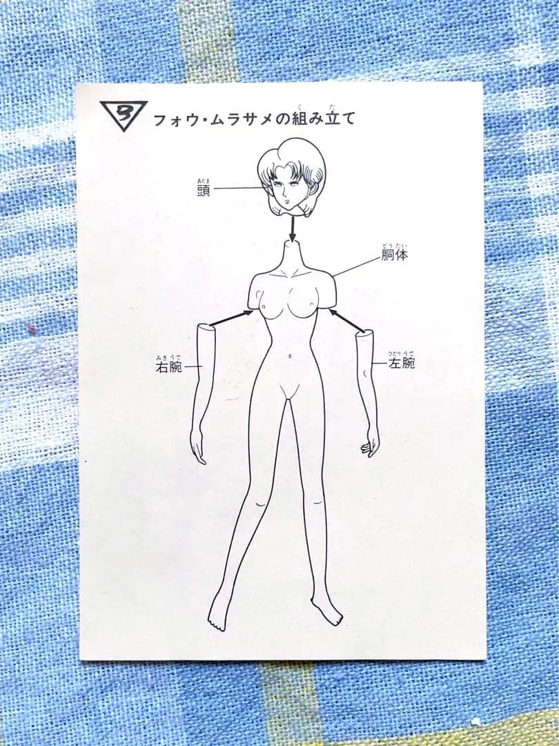 当時モノ B-Club ガレージキット 1/8 フォウ・ムラサメ Zガンダム