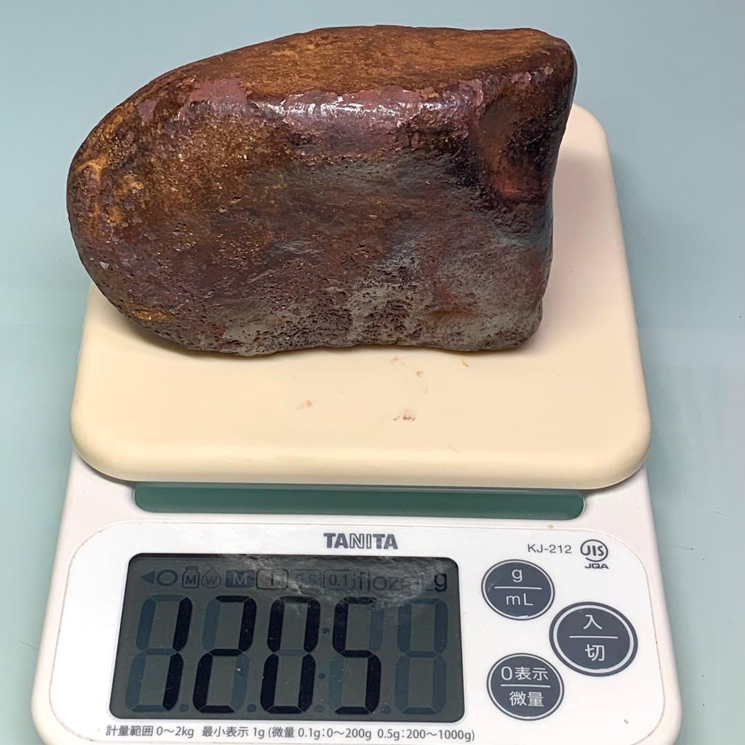 大型　宇宙エネルギーパワー 不思議の石鉄隕石　アンティーク 時代物　約1205g