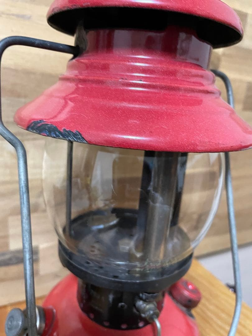 コールマンランタン　200A ブラックバンド　イエローボーダー