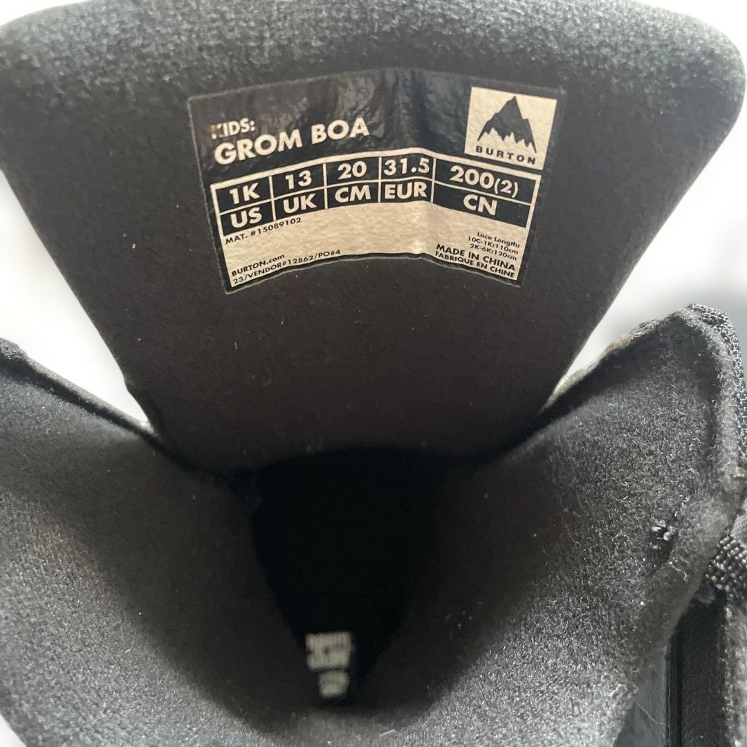 バートン　スノーボードブーツ　20cm