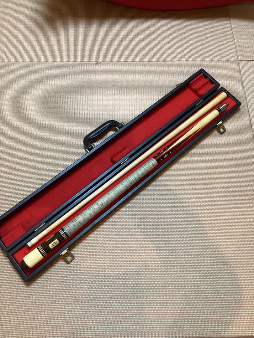 ビリヤード キュー ハードケース付き 中古
