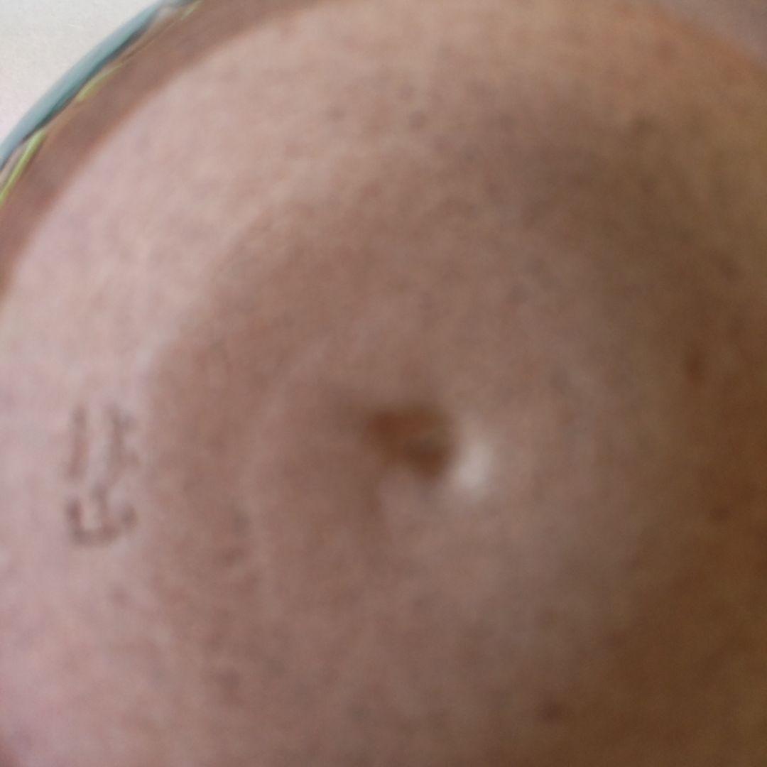 松古窯　抹茶茶碗「朝顔繪」