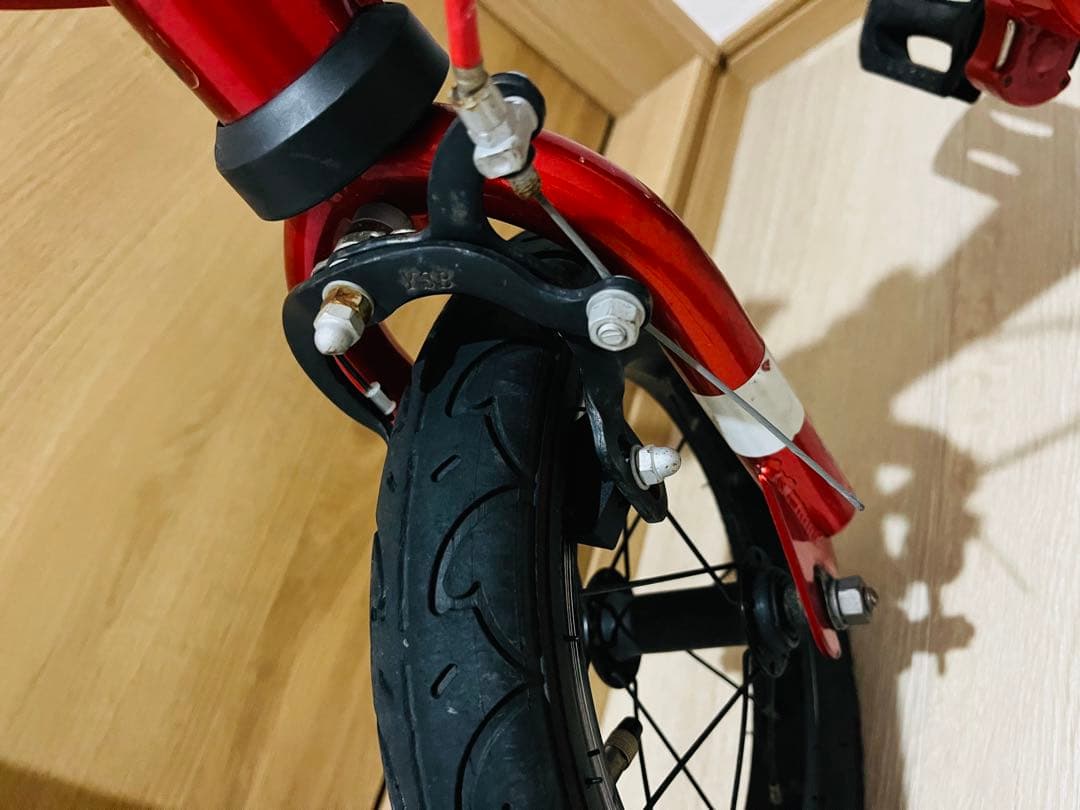 カーズ 変身バイク d-bike じてんしゃデビュー 2in1 2way 赤