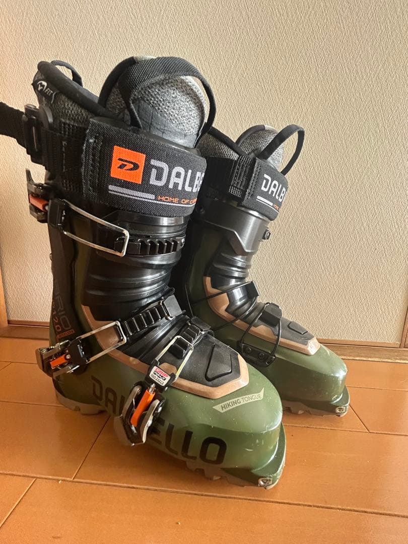 DALBELLO Cabrioスキーブーツ グリーン　25.5