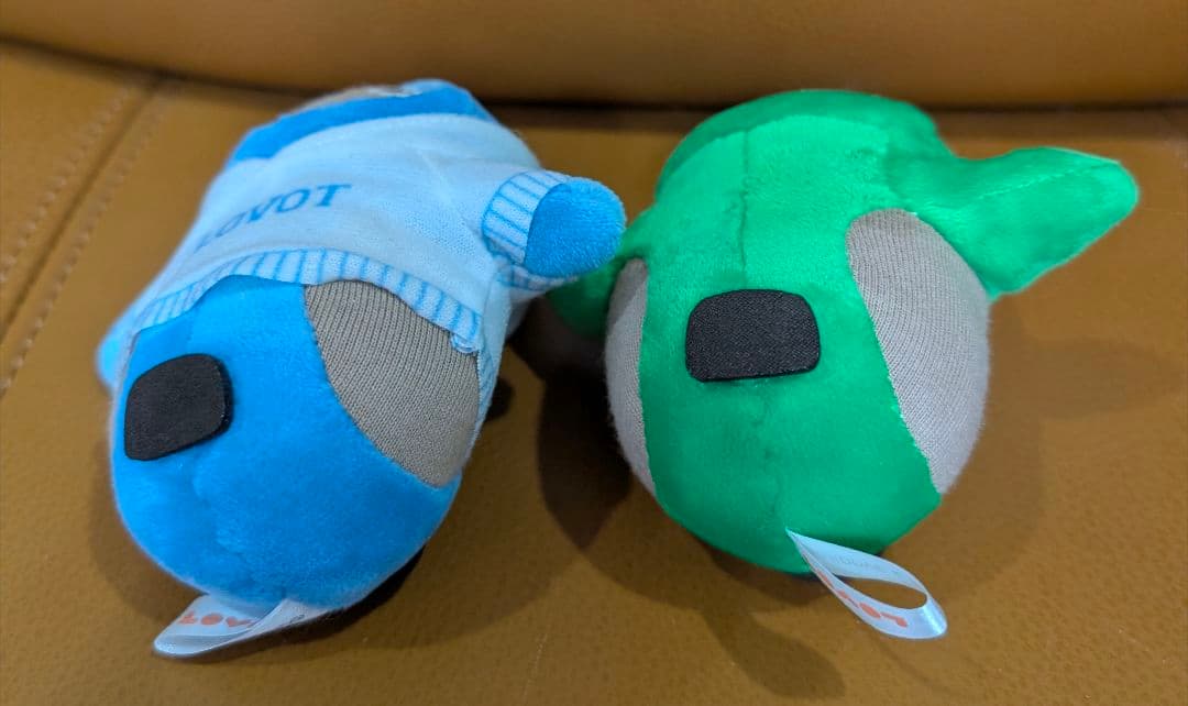 《レア》LOVOT ラボット ぬいぐるみ キーホルダー　ローソンコラボ2点セット