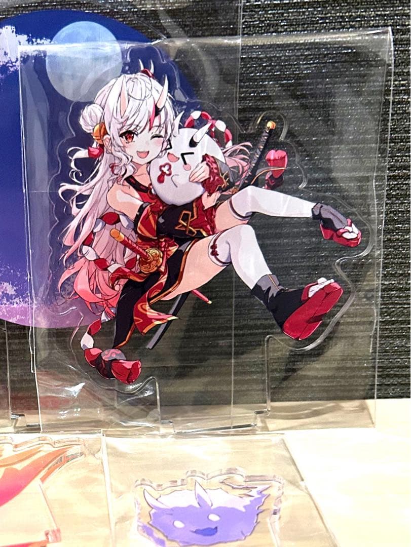 C107 ホロライブ　百鬼あやめ　アクリルスタンド　ジオラマ