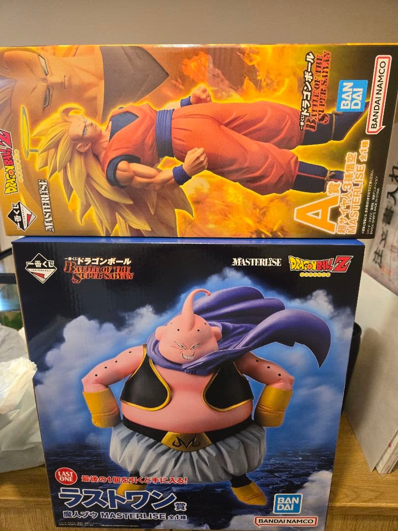 ドラゴンボール　一番くじ　A賞　超サイヤ人3 孫悟空　ラストワン　魔人ブウ