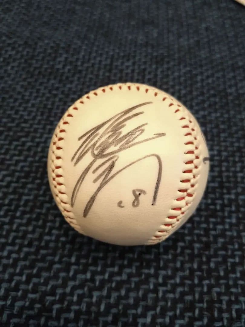 巨人軍　王貞治、高田繁、河埜、堀内恒夫選手サイン入り野球ボール